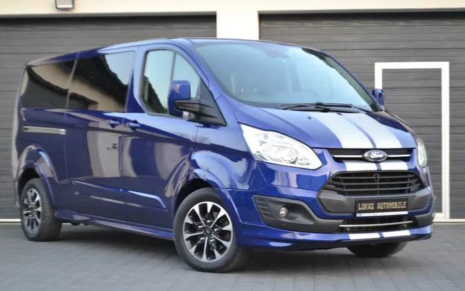 samochody osobowe Ford Tourneo Custom cena 81500 przebieg: 207000, rok produkcji 2018 z Bełżyce